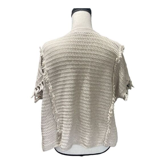 Madewell Fringe Pullover Oversized Sweater,‎ Size Small - Picture 3 of 7